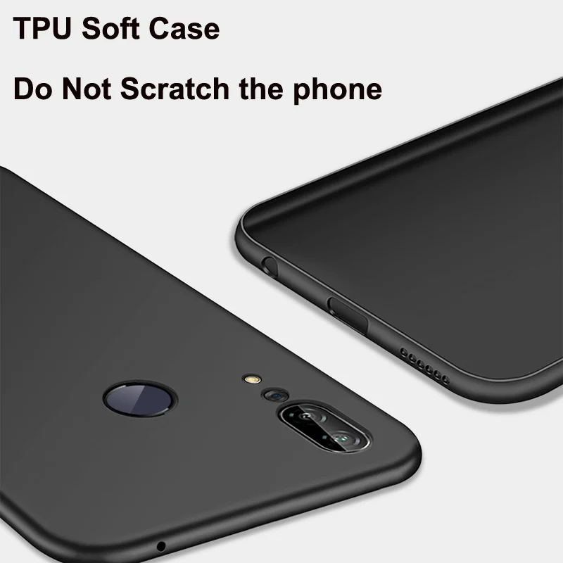 Роскошный чехол для lenovo Z5 Чехол Мягкий матовый Силиконовый из ТПУ бампер матовый противоударный Прочный чехол для lenovo Z5S чехол для телефона