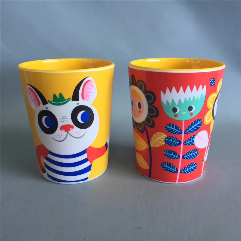 Детские чашки с рисунком из мультфильма для воды бутылки напитков детей