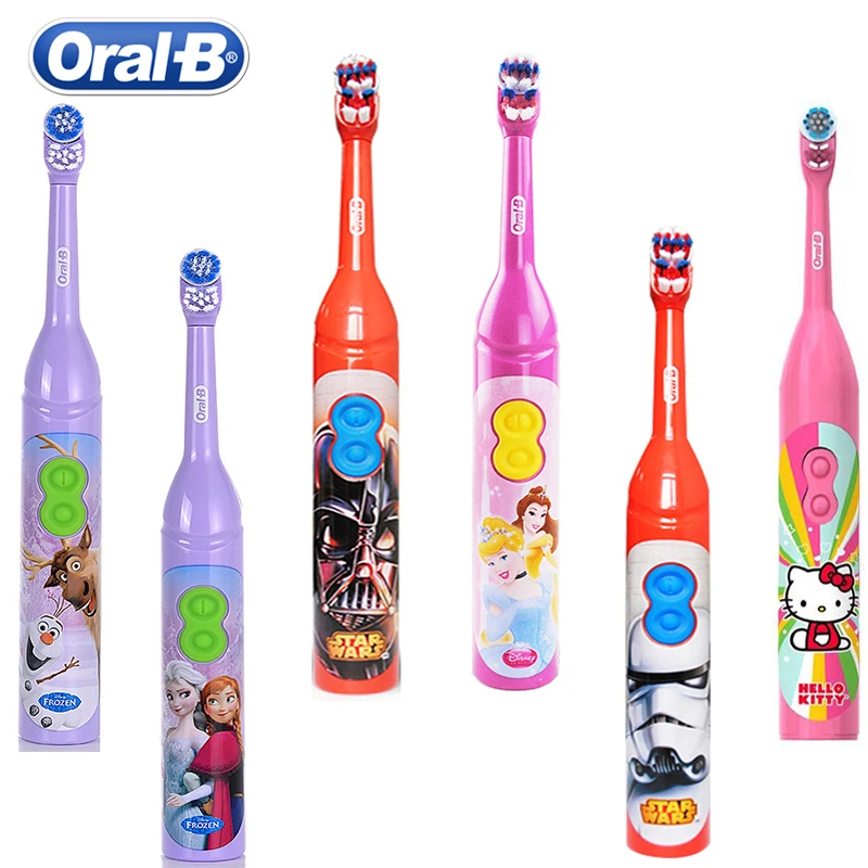 Oral B Детская электрическая зубная щетка DB3010 AA батарея двойная Чистка десен уход Oral B Детская электрическая зубная щетка DB3010 AA батарея двойная Чистка десен уход