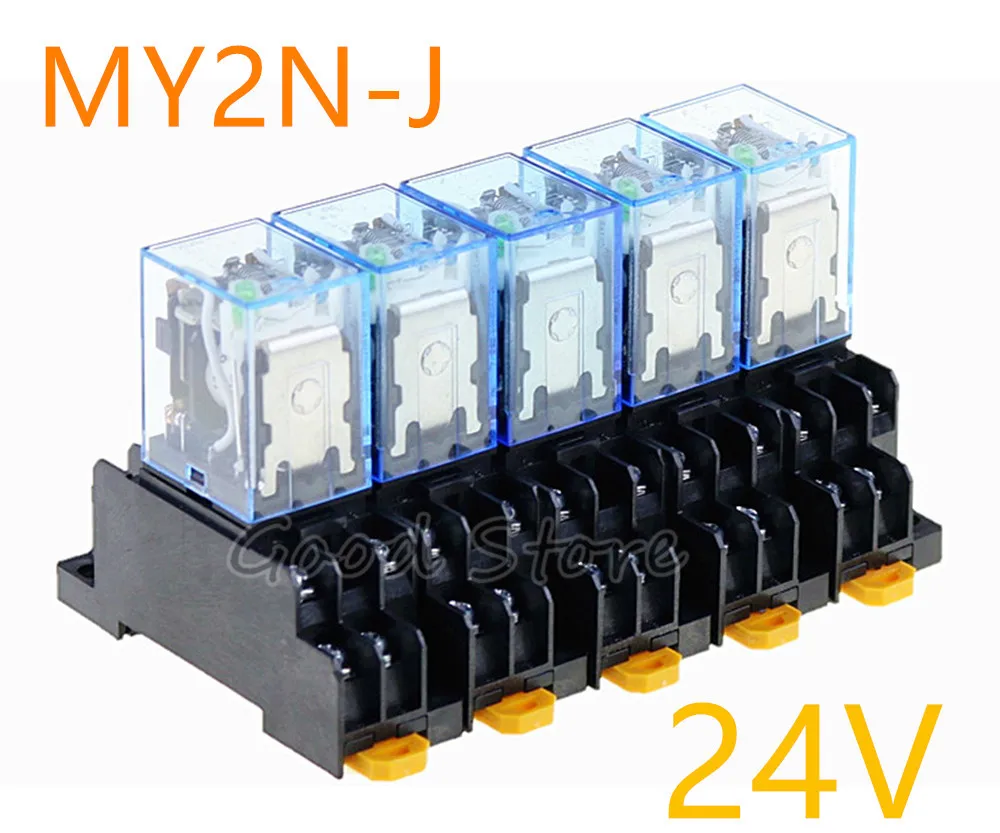 MY2P HH52P MY2NJ катушка реле общего назначения DPDT микро мини электромагнитный релейный