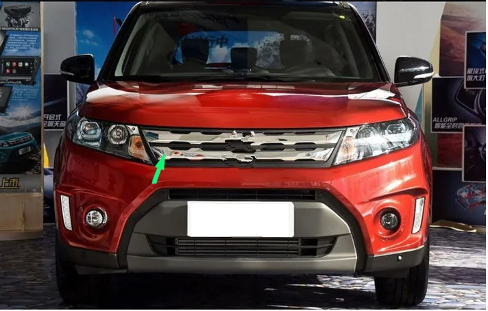 Автомобильный Стайлинг для Suzuki Vitara 2016 ABS Хромированная Накладка стайлинга
