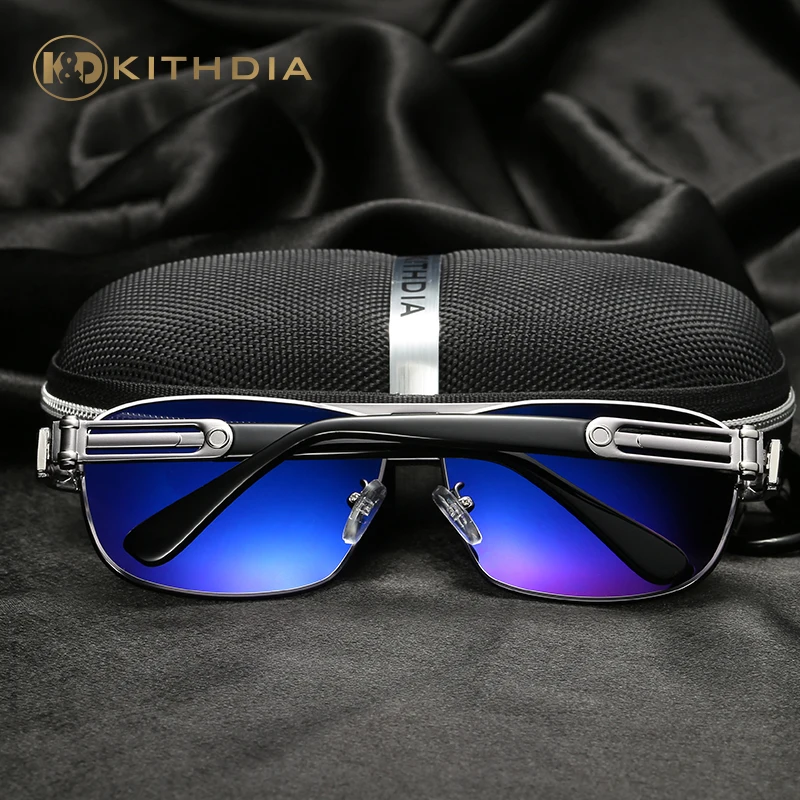 Солнцезащитные очки KITHDIA поляризационные UV400 для мужчин и женщин зеркальные