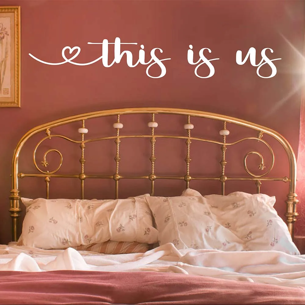 

This is us Wall Decal This is us Family Photo Wall Quote Decal for Living Room Bedroom Quote Above Family Photo 891Q