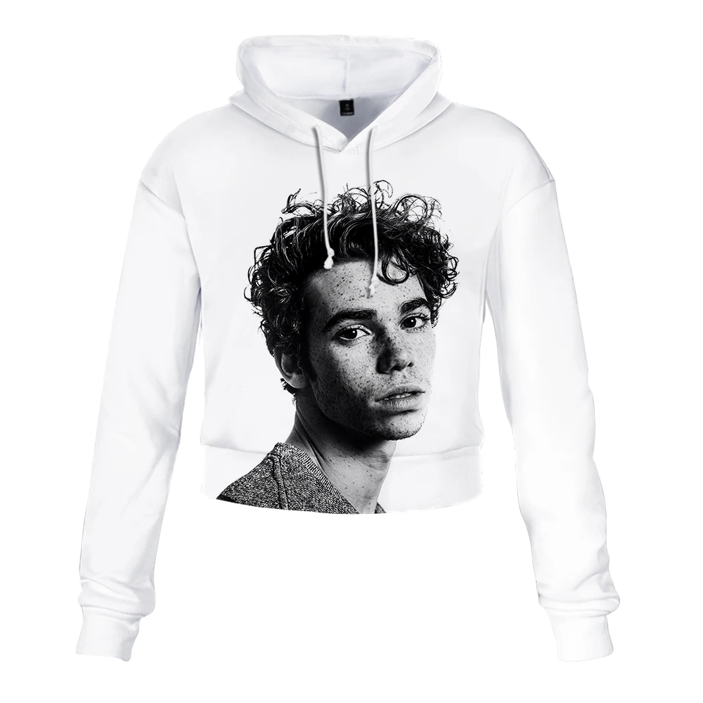 Cameron Boyce 2019 3D Печатный новый тонкий крой сексуальный открытый пупок толстовки с