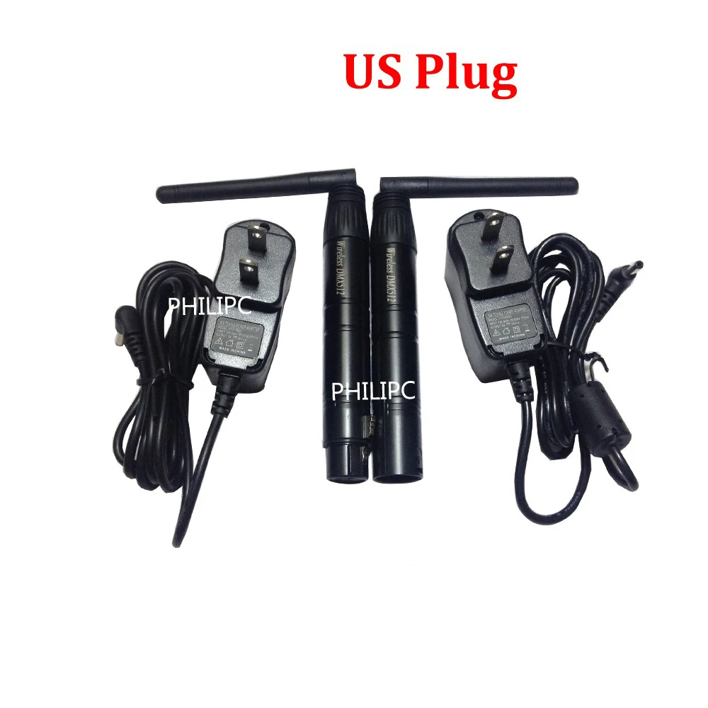 DHL Free Shipping 2.4Ghz Wireless DMX512 Receiver &amp Transmitter DMX Controller For Stage Wifi Par Can | Лампы и освещение