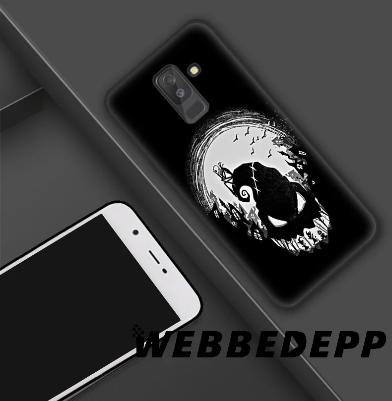 Мягкий силиконовый чехол WEBBEDEPP Jack Skellington для Samsung Galaxy A9 A8 A7 A6 Plus 2018 A5 A3 2017 2016 Note 9 8 |