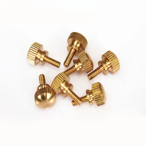 5Pcs/10Pcs M3 M4 Brass High Head Knurled Screw Thumb Screws Bolts 6mm-16mm | Обустройство дома