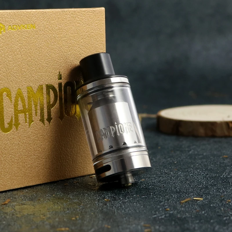 Original Advken Campione RDTA 24mm vape dripping atomizer tank 510 thread Tank Atomizer electronic cigarrate | Электроника