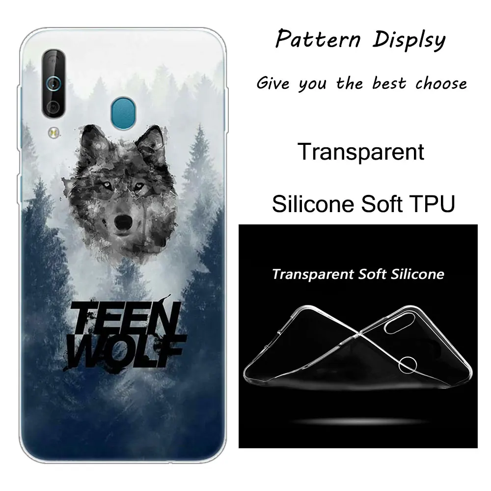 Прочный чехол Teen wolf силиконовый чехол для телефона для samsung Galaxy A80 A70 A60 A50 A40 A40S A30 A20E A2CORE M40 Примечание 10 плюс 9 8 5 Модный чехол с рисунком