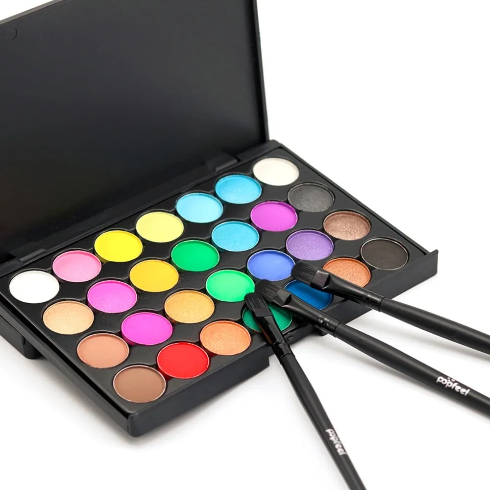 Профессиональная Палетка нюдовых теней для век 28 цветов косметический набор