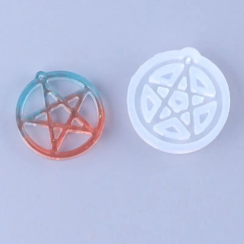 Силиконовые формы Cat Moon Star полимерная серьга ожерелье кулон ювелирное изделие DIY