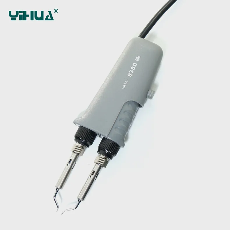 110 В/220 В EU/US/GB/AU штекер YIHUA 938D Портативный Горячий Пинцет Мини паяльная станция горячий Пинцет для ремонта BGA SMD