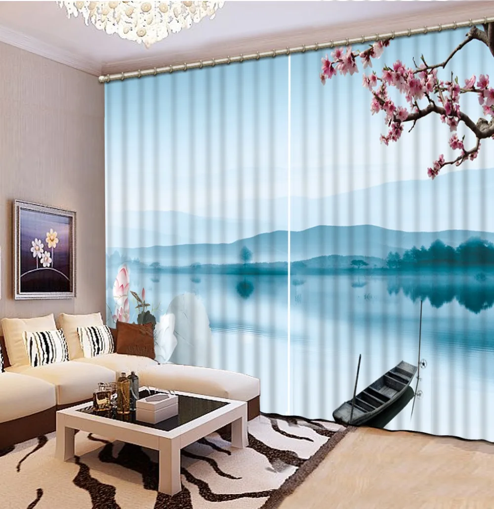 Высококачественные шторы с 3D принтом роскошные на окна для спальни красивые