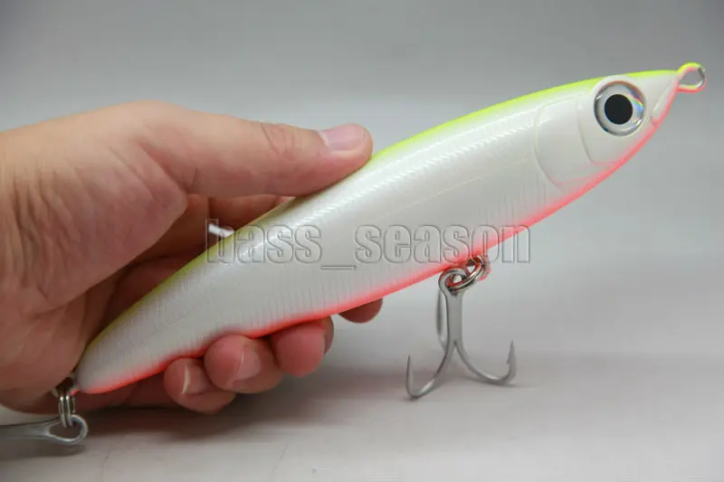 Topwater гольян 18 см 96 г искусственная приманка карандаш Поппер блесна приманка|lure