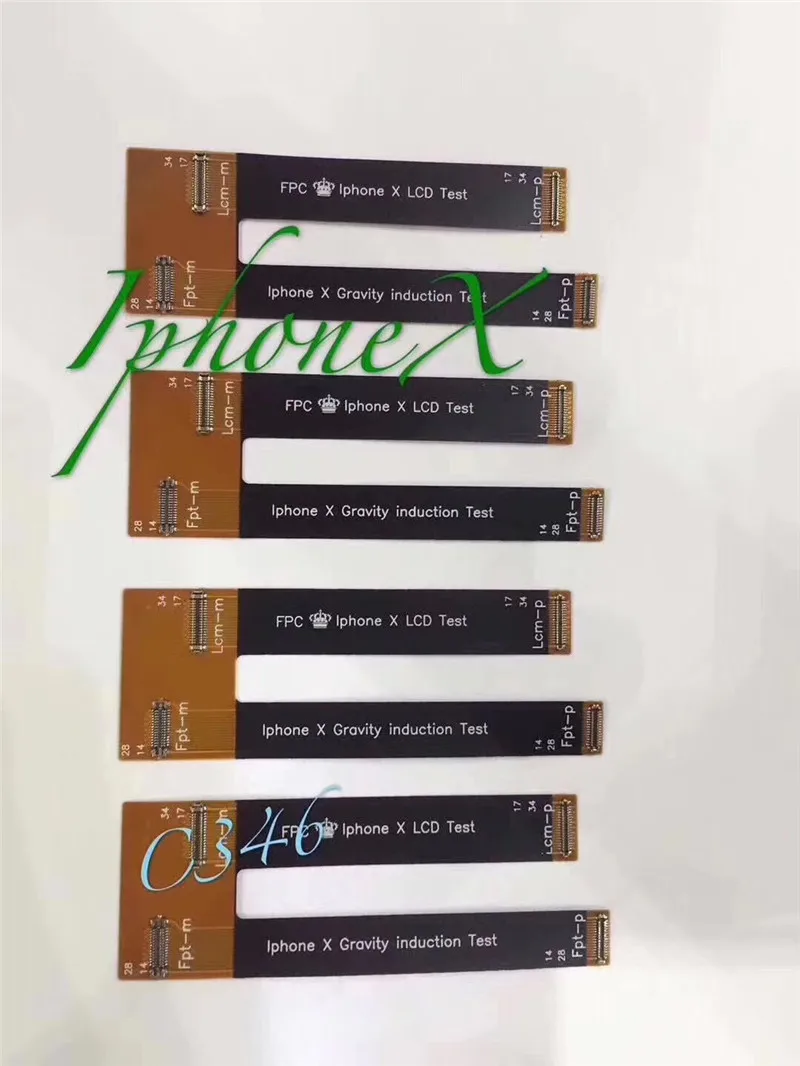 Новинка ЖК-дисплей тестер с сенсорным экраном гибкий кабель для Iphone X XS MAX 4 Φ 5C 6G 7G