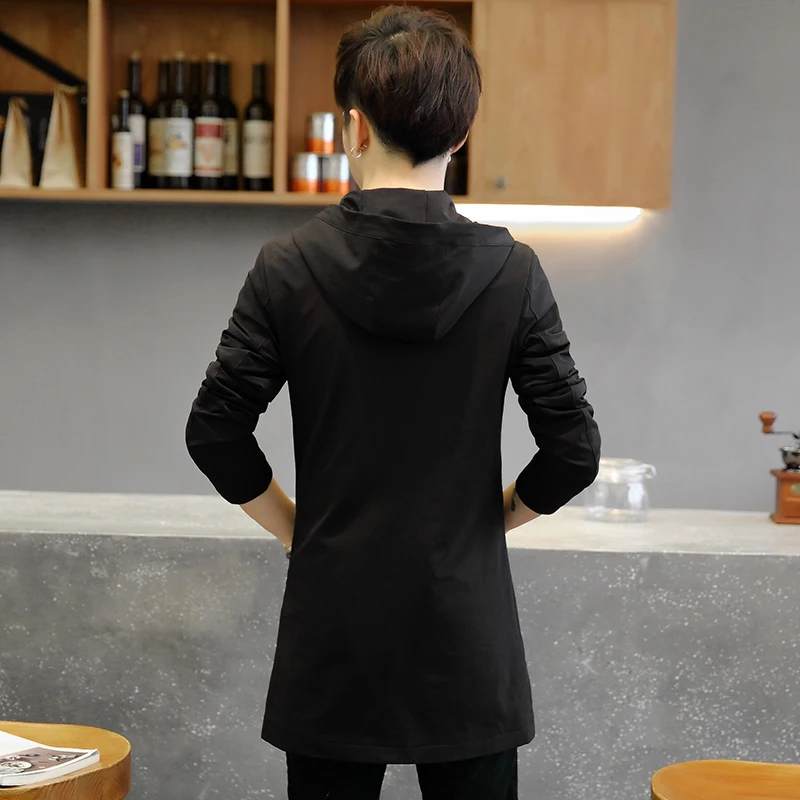 2019 новый весенний и осенний стиль мужской Тренч высокого качества деловой