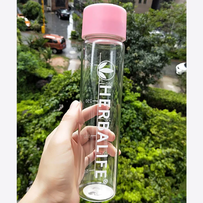 Новое прибытие 3 цвета Розовый Зеленый 420 мл добавки herbalife Спортивная походная