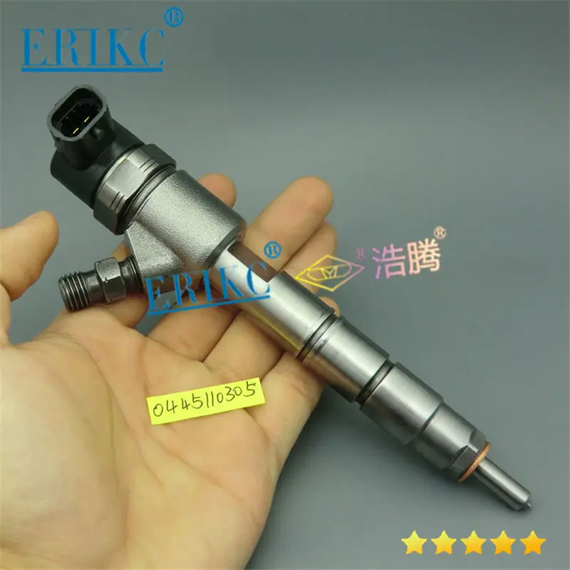 ERIKC 0445110305 Common Rail Steel Material Inyector 0445 110 305 Diesel Fuel Injectors 0 445 110 305 for Kobelco JMC 4JB1 TC
ERIKC 0445110305 Common Rail Steel Material Inyector 0445 110 305 Diesel Fuel Injectors 0 445 110 305 for Kobelco JMC 4JB1 TC