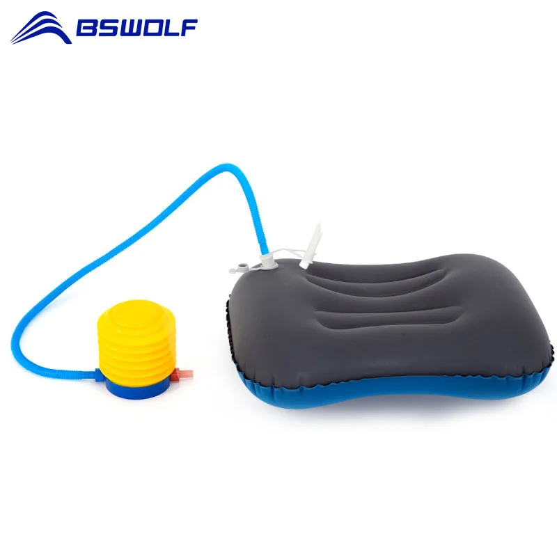 BSWolf подушка для кемпинга Сверхлегкая надувная путешествий подушки спальные