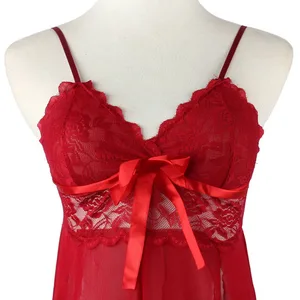 1 комплект, мини-платье, Эротическая Ночная сорочка, сексуальный кружевной халат, женское платье, зеленая Ночная сорочка, пижама с разрезом