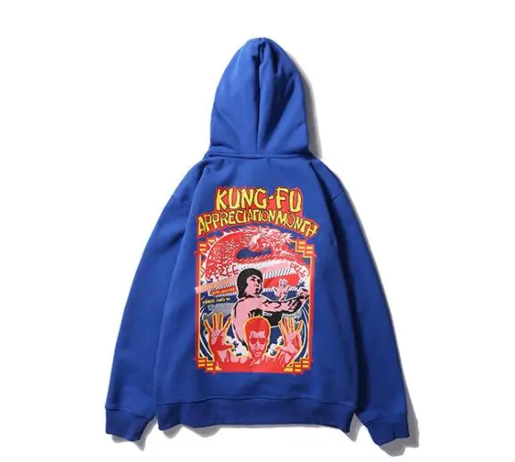Yizlo vintage толстовки для мужчин и женщин кунг-фу балахон уличной хип-хоп harajuku