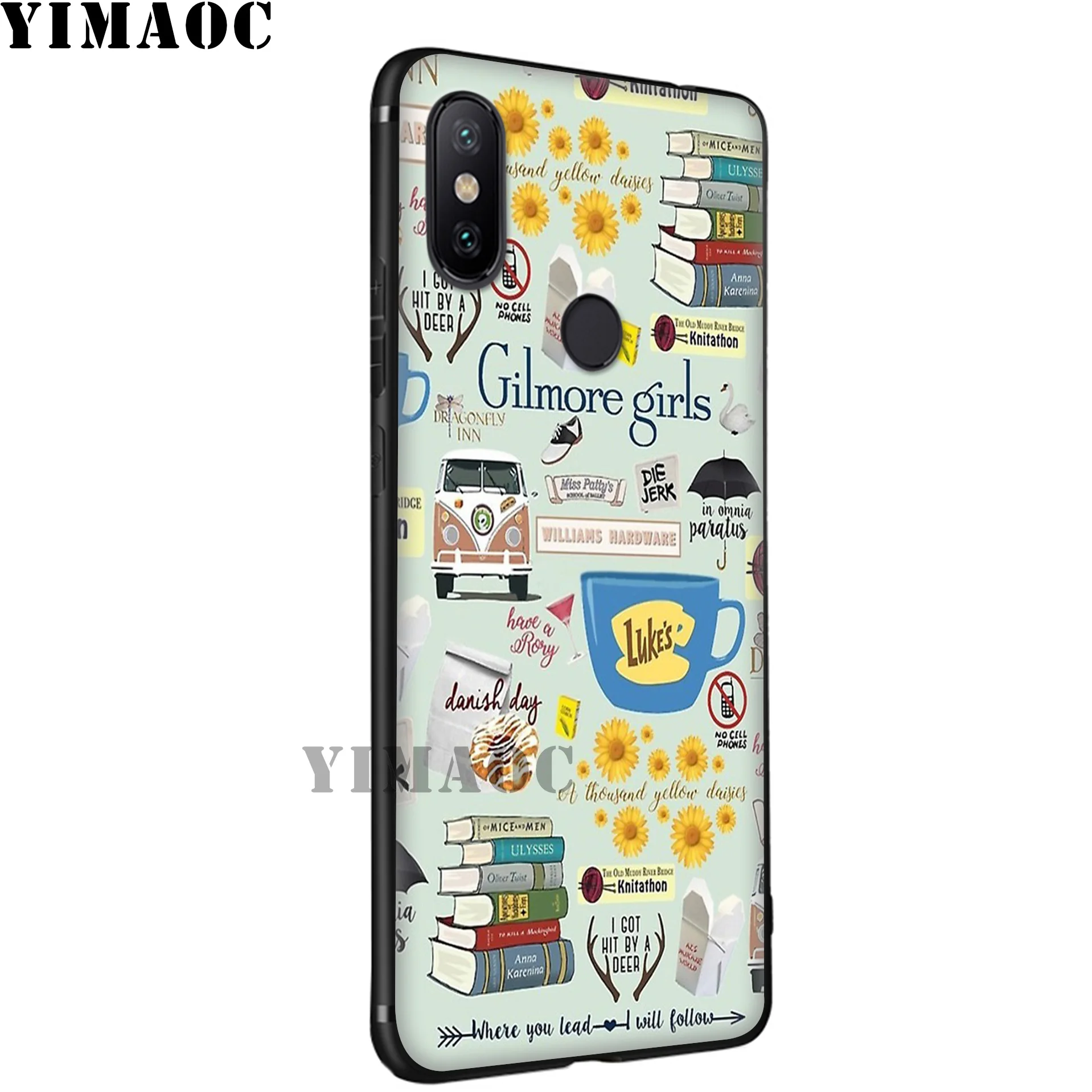 Yimaoc Девочки Гилмор Кофе Мягкий силиконовый чехол для Xiaomi Redmi 7A Note 7 6 6A 5 4 4X 4A 5A S2