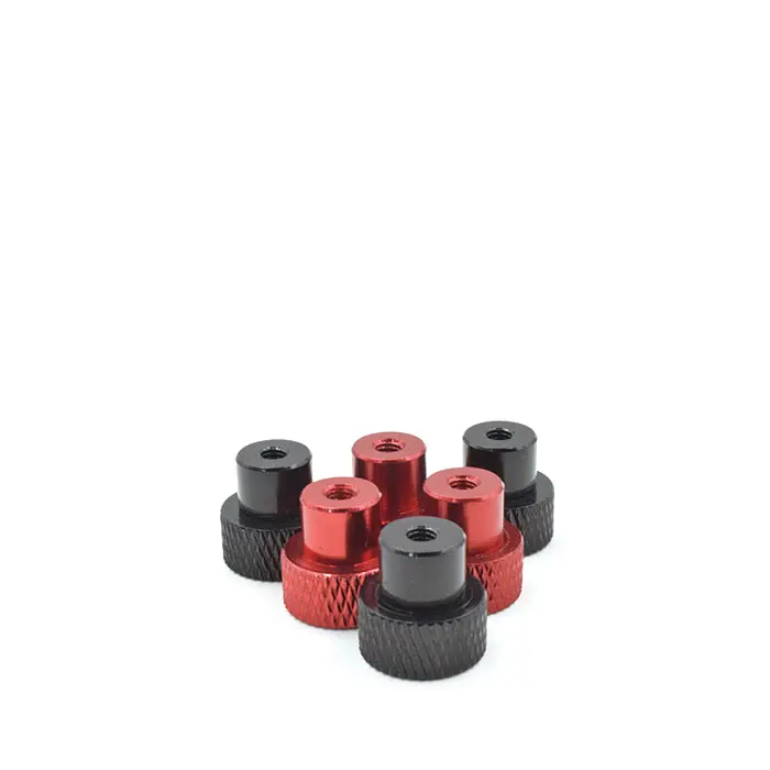 5 шт. м4 сверхлегкие ручные гайки заказ высокого качества рифленая гайка с