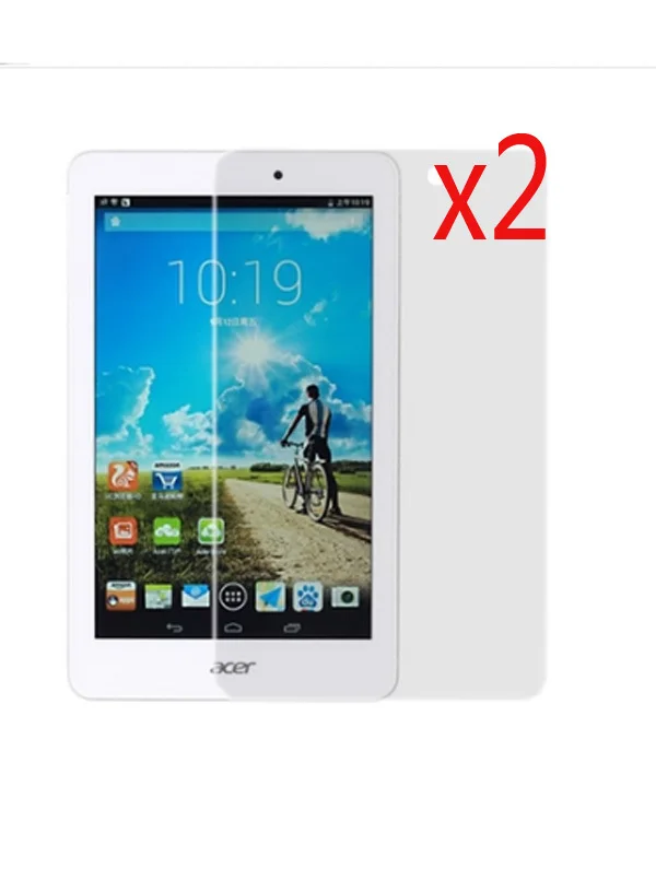 2x прозрачная пленка + одежда розничная упаковка Защитная для ЖК экрана Acer Iconia Tab 8