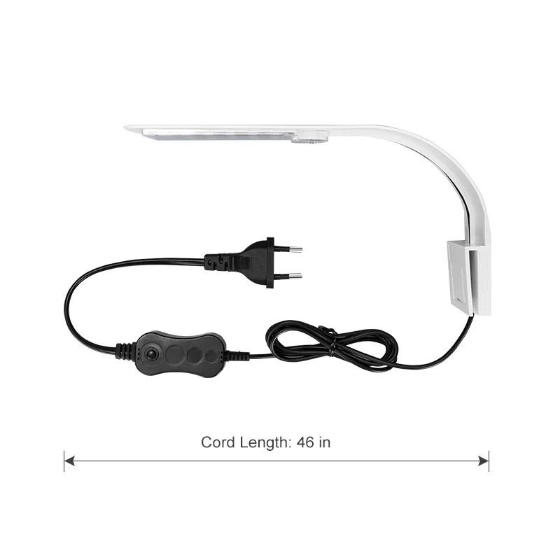 Супер тонкий светодиодный аквариумный светильник освещение для морских