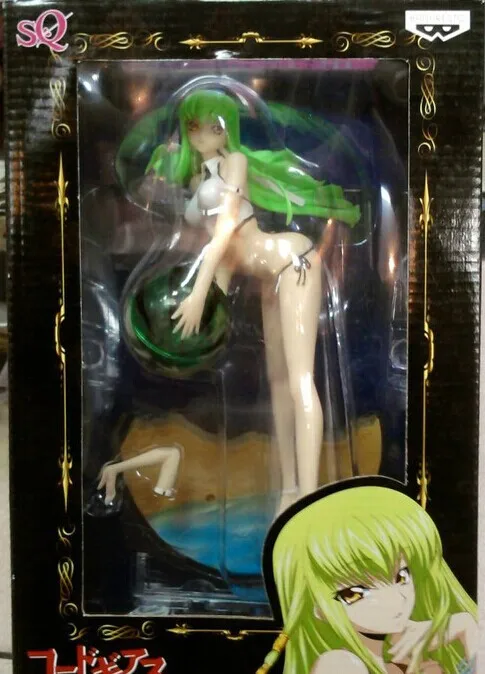 Код Geass C. 23 см Экшн фигурки из ПВХ игрушки для игр в бикини с арбузными шариками|gift