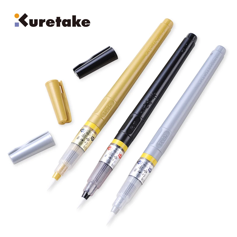ZIG Kuretake краска для каллиграфии Hard/Brush Pen многоразовый Камбио мультяшный научный