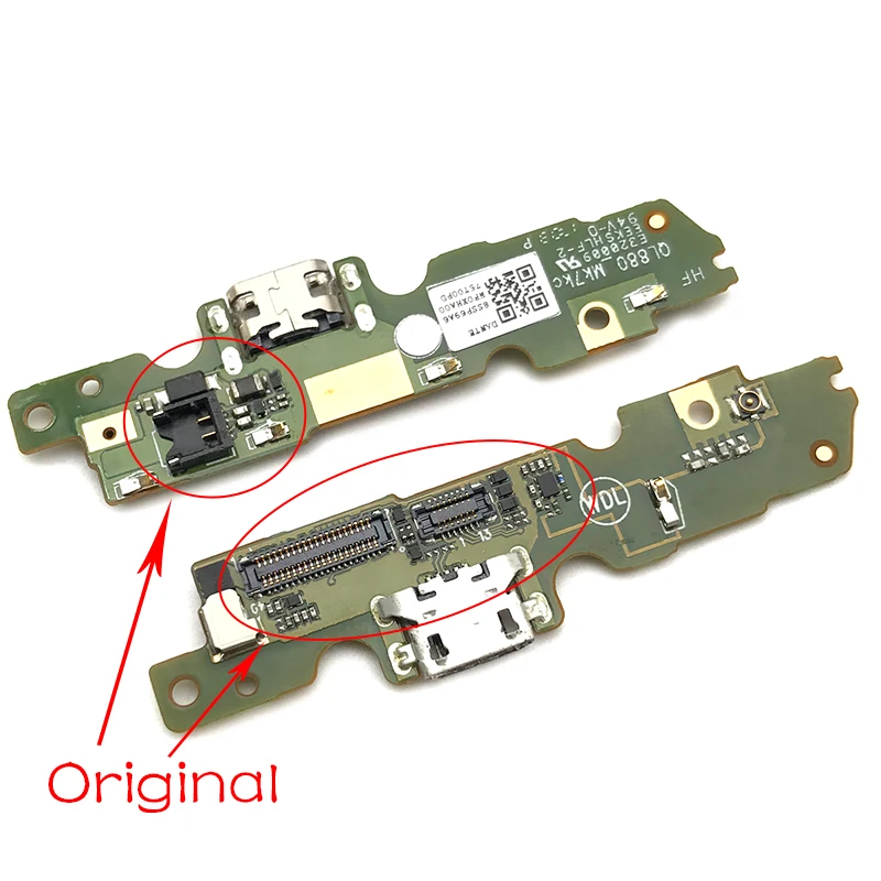 Original New Dock Connector For Motorola Moto G5 XT1672 XT1676 USB Charging Port Board Flex Cable Replacement