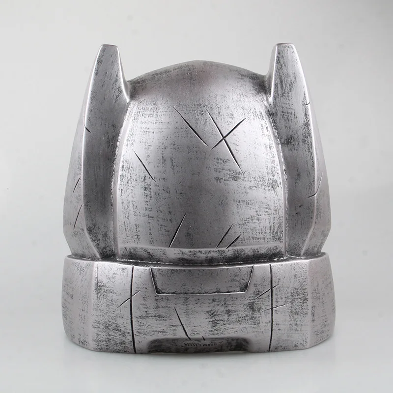 Бронированная маска для шлема Бэтмен против Супермена ПВХ 1:1 спасательный размер