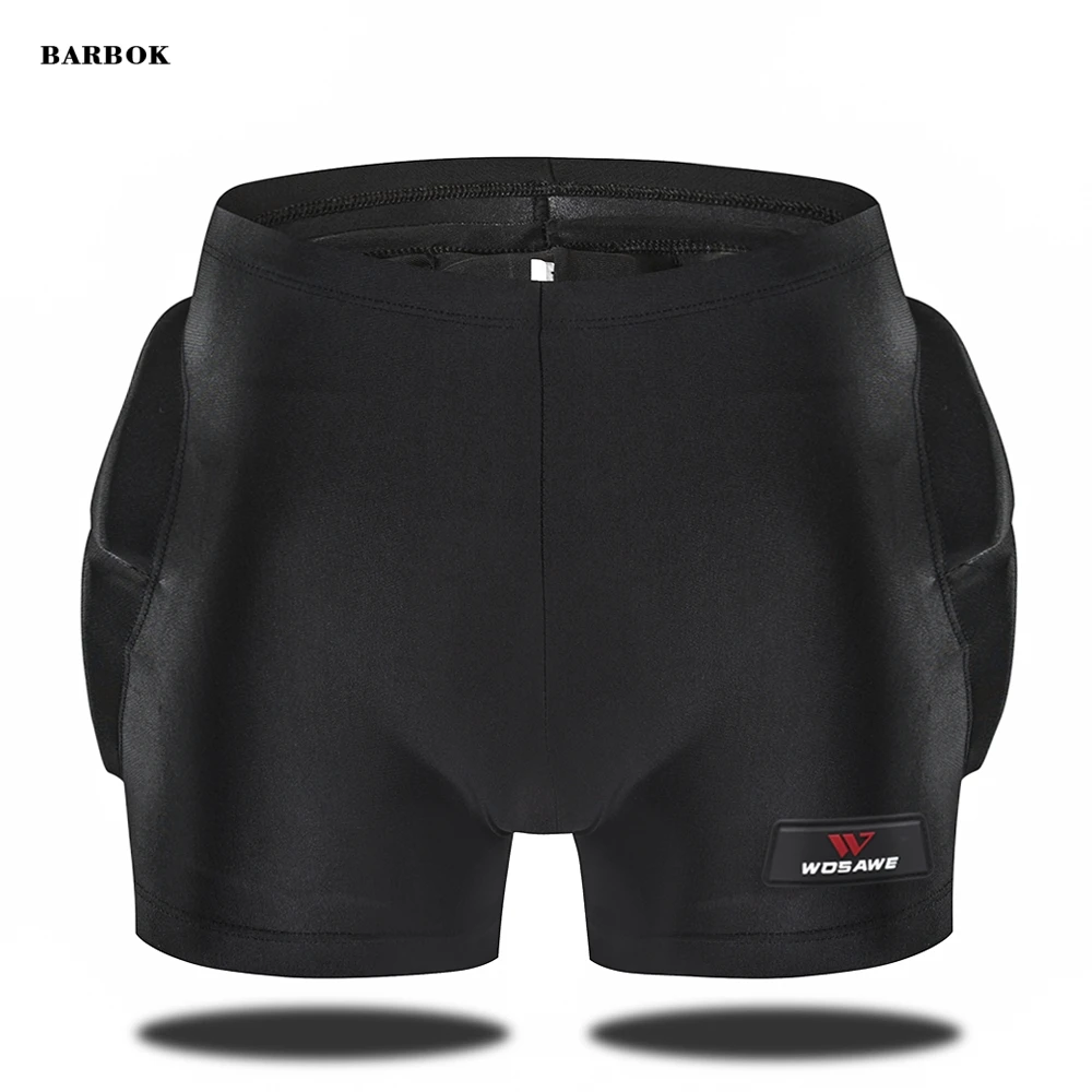 WOSAWE шорты для сноубординга, катания на лыжах, катания на коньках, хип-хоп Защитные шорты, анти-шок, мягкие роликовые лыжи, катания на коньках, сноуборде, хип-защита