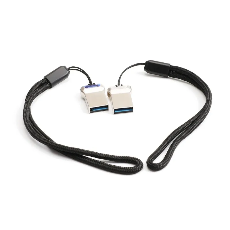 Мини металлический USB флэш-накопитель USB 3,0 Флешка u-диск с хвостовой подсветкой 32G Мини Портативный подключи и играй