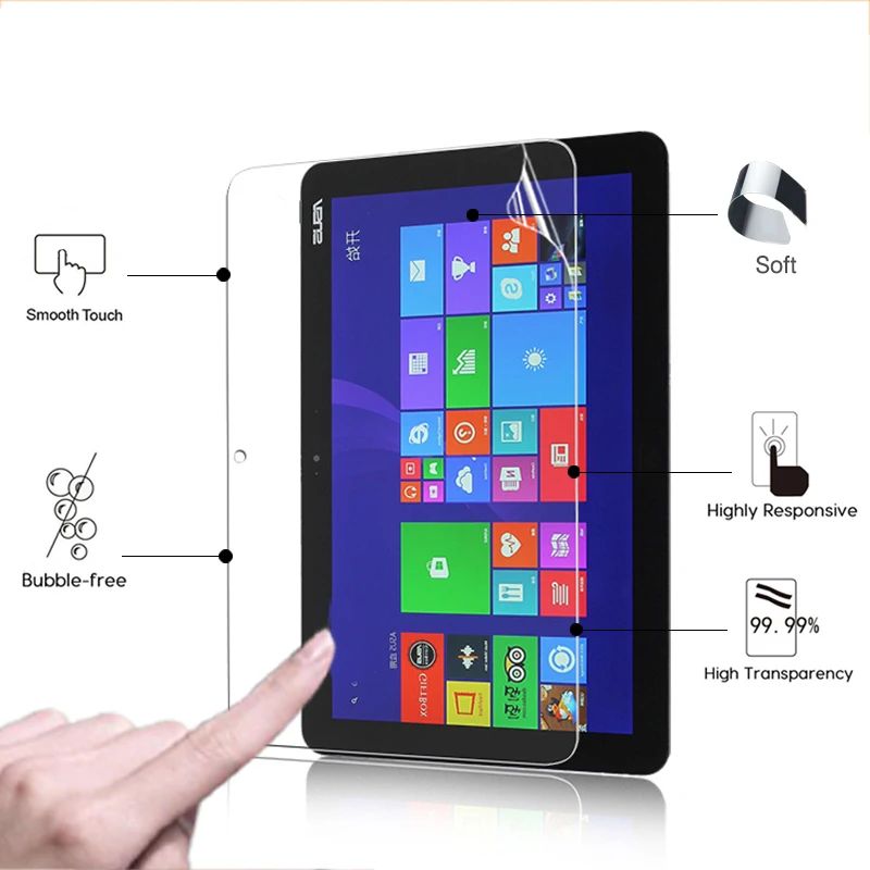 

Best HD lcd Glossy screen protector film For Asus Transformer Book T300 Chi 12.5" tablet ANti-Scratched Clear protective films