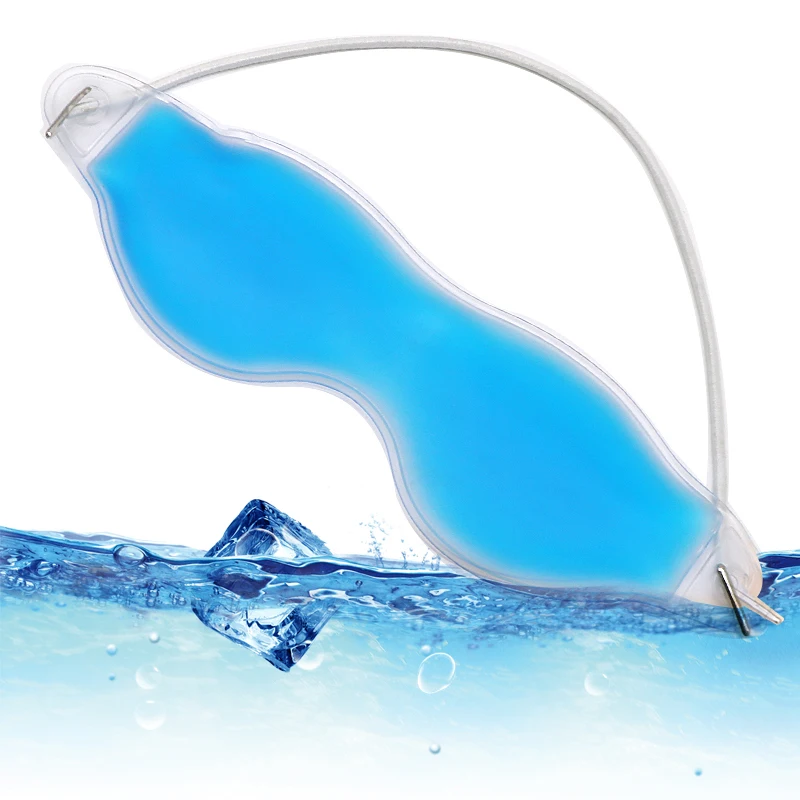 2 шт. маска для сна, крышка для век, прозрачная охлаждающая маска для отдыха, успокаивающая маска для глаз