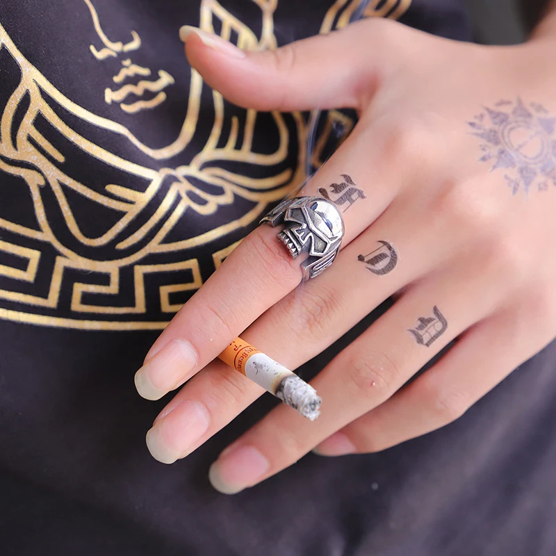 Мужское кольцо с черепом KLDY из нержавеющей стали индивидуальное модное хорошее