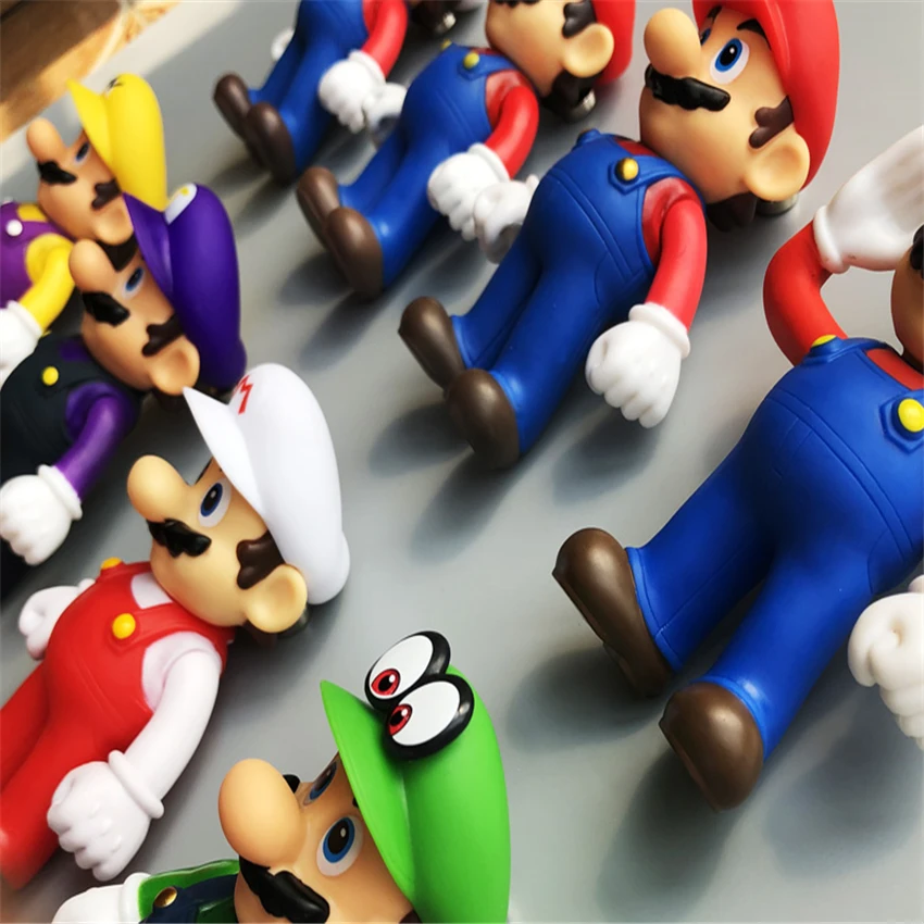 3D Super Mario Bros магниты на холодильник магнит стикер сообщений взрослый человек Девочка Мальчик Дети игрушка подарок на день рождения