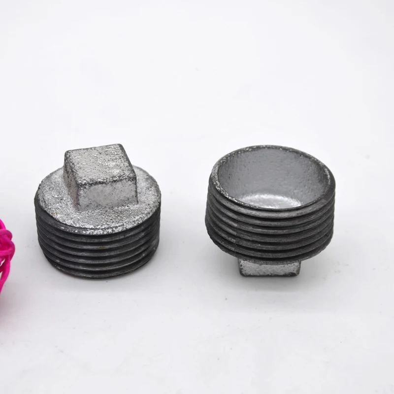 10 шт./лот кованые железные вилки простые высококачественные фитинги для труб