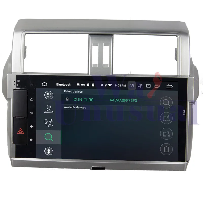 Автомагнитола wanобычно Android 9 0 для Toyota PRADO 2014 2015 GPS навигатор проигрыватель без DVD