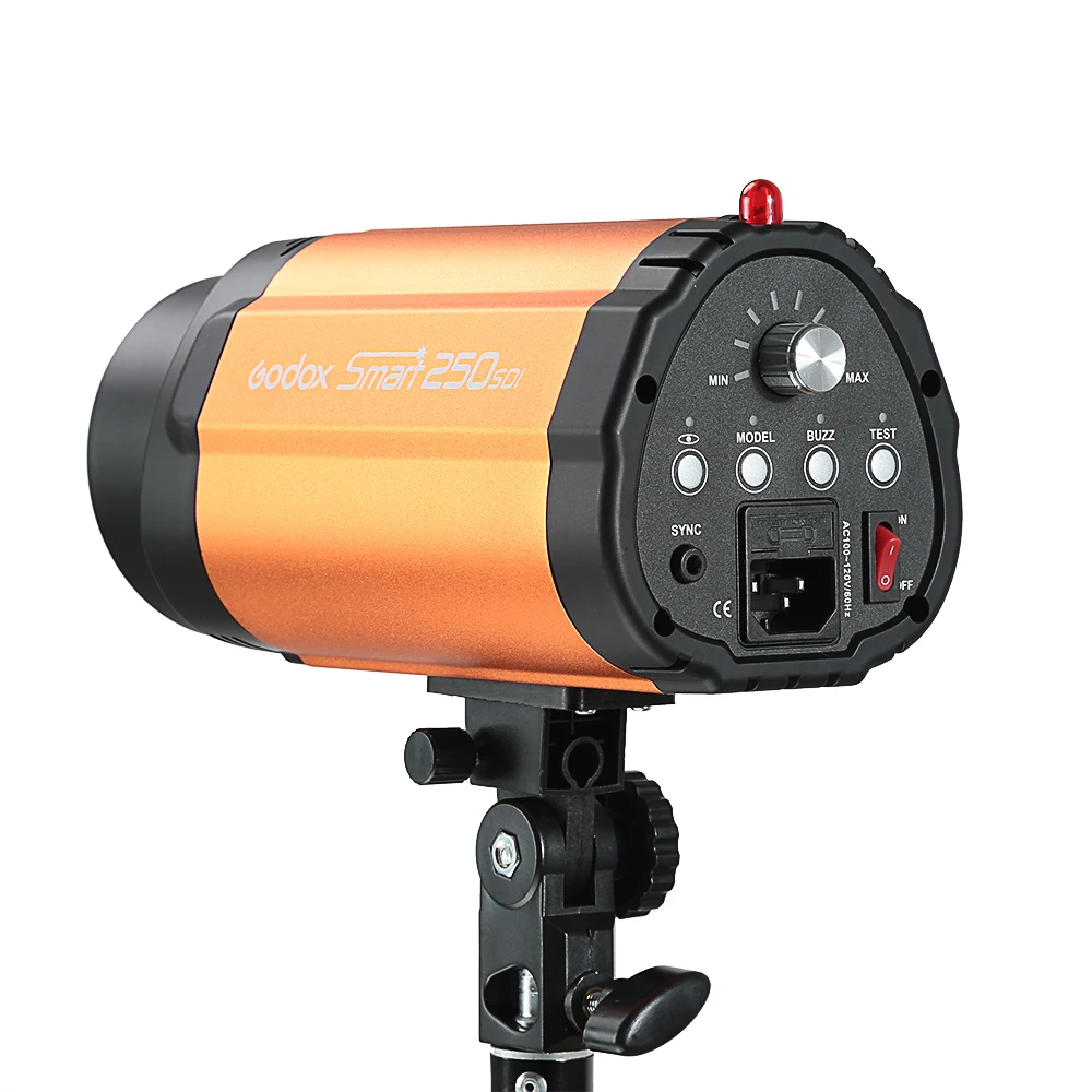 Free Shipping New Version Godox Smart 250SDI 250WS Photo Mini Studio Strobe Flash Speedlite Lamp Head 220V 110V | Электроника