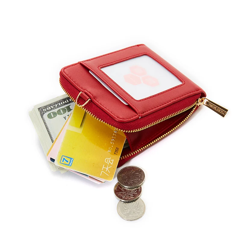 Роскошный блестящий Кожаный Дамский кошелек для женщин сумочка на цепочке