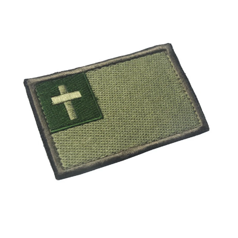 Заплаты вышивки Иисуса патч с христианской символикой на католический крест из