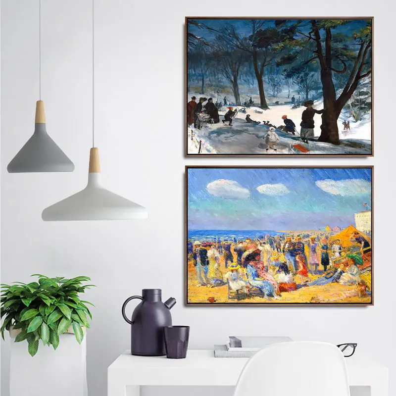 Домашнее украшение художественные настенные картины для гостиной фотокартины