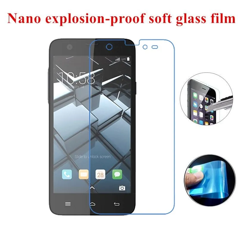 Нано взрывозащищенные Мягкая Стекло Clear Screen Protector Защитная Пленка для InFocus M530|clear