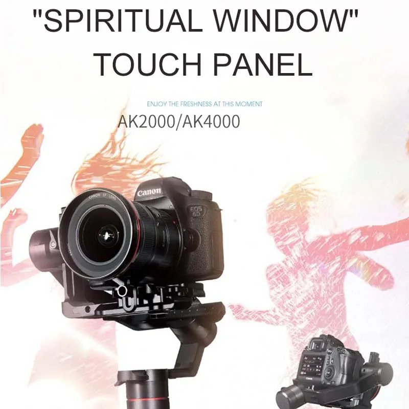 FeiyuTech AK4000 AK2000 handel гиростабилизатор Feiyu 3-Axis Камера стабилизатор для sony Canon 5D Nikon 2,8 кг 4 Panasonic GH5 Полезная нагрузка