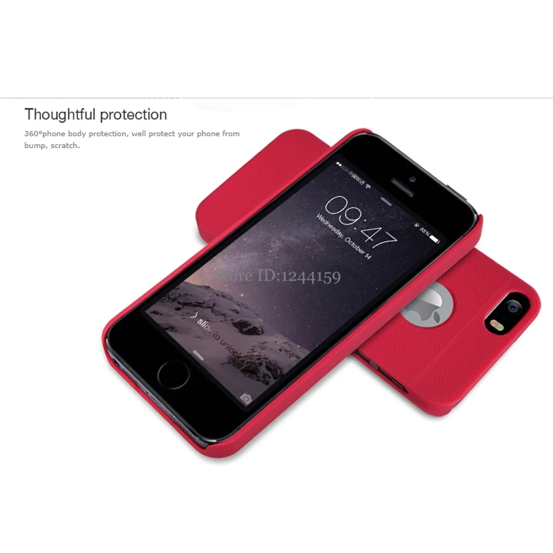 Original Case for iphone 5 5s SE Nillkin frosted cover case hard plastic back iphone5 with gift |