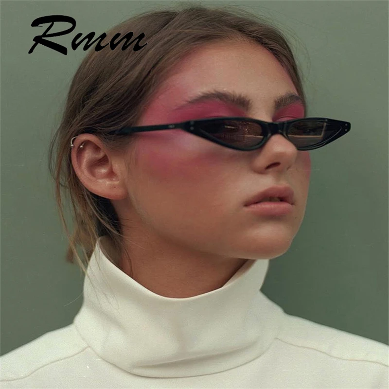 RMM новые женские Винтажные Солнцезащитные очки кошачий глаз брендовые