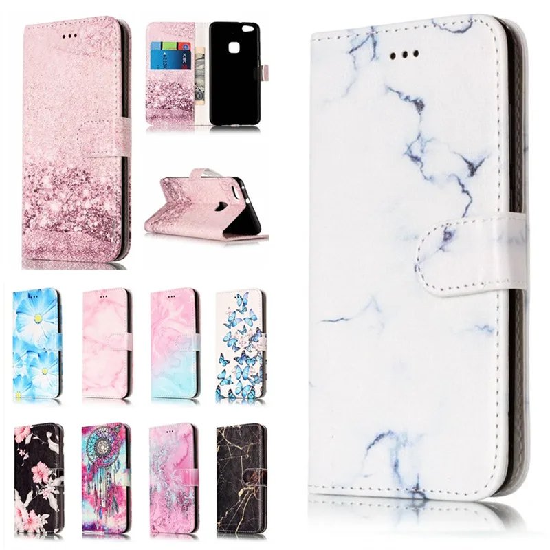Для huawei P10 Lite Coque чехлы для P10Lite чехол Etui текстура гранита мрамора розовый мягкий